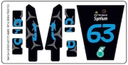 [사전 예약] TBS113 Adesivi Stickers for LEGO Set 42171 Mercedes F1 W14 Nr 65 TBS113