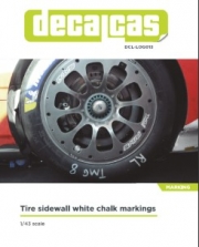 [사전 예약] DCL-LOG013 1/43,1/32 scale models: Tire sidewall white chalk markings