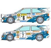 D141 1/24 Ford Escort '94 Monte Carlo & 1000 Lake Decal [D141]