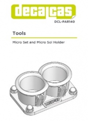 [사전 예약] DCL-PAR140 Hobby tool: Micro Set and Micro Sol Holder