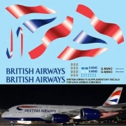 [사전 예약] TBD77 1/144 BRITISH AIRWAYS AIRBUS A380 800 TBD77