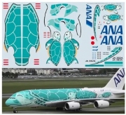 [사전 예약] TBD392 1/144 Airbus A380 ANA Airlines KAI JA382A Delivery Decals TB Decal TBD392