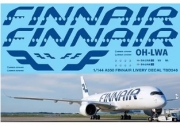 [사전 예약] TBD246 1/144 Airbus A350 Finnair Livery Decals TB Decal TBD246
