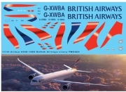 [사전 예약] TBD362 1/144 Airbus A350 1000 British Airways livery Decals TB Decal TBD362 for Revell