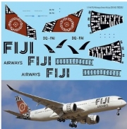 [사전 예약] TBD503 1/144 FIJI Airlines Livery Decals for Airbus A350 900 TB Decal TBD503
