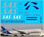 [사전 예약] TBD509 1/144 Decals for Airbus A350 900 SAS Scandinavian Airlines TBD509