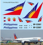 [사전 예약] TBD512 1/144 Philipines Airlines Livery Decals for Airbus A350 TB Decal TBD512