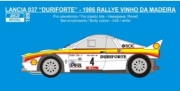 [사전 예약] REJ0189 1/24 Decal &ndash; Lancia 037 &bdquo;Duriforte&ldquo; 1986 Rally Vinho da Madeira &ndash; Bica / Junior 1/24 for Has