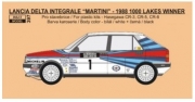 [사전 예약] REJ0397 1/24 Transkit &ndash; Lancia Delta HF Integrale &bdquo;Martini&ldquo; - 1988 1000 Lakes winner - Alen 1/24 "LI