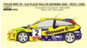 [사전 예약] REJ43008 1/43 Decal &ndash; Ford Focus WRC - Barum rally team 2002 1/43 for Heller kit