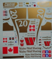 DP306 1/20 Walter Wolf WR1 Full 1977