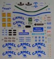 DP310 1/20 Lotus Honda 99T Camel A. Senna Driver & pit crew