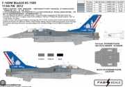[사전 예약] FD72022 1/72 F-16DM Blk30 113th FW District of Columbia Air National Guard Andrews AFB 2012