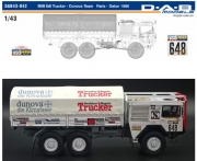 [사전 예약] DAB43-042 1/43 MAN 6x6 Trucker - Dunova Team Paris - Dakar 1986