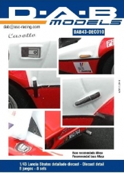 [사전 예약] DAB43-DEC010&nbsp; 1/43 Stratos details for Altaya