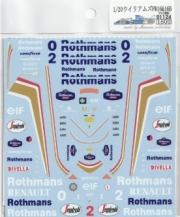 D1124 1/20 Williams FW16&16B Decal [D1124]