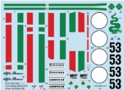 ST27-DC1252 1/24 Giulia Sprint GTA Dress Up Decal [B] for Tamiya