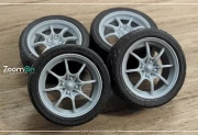 [사전 예약] ZR004 17'' Mugen MF-8 rim set