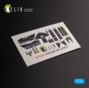 [사전 예약] K72121 1/72 Jaguar GR.1/GR.3 - interior 3D decals for Italeri kit (1/72) Italeri