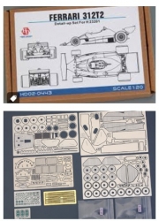 HD02-0443 1/20 Ferrari 312T2 Detail-up Set For H (23201)（PE+Metal parts+Resin）