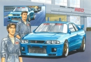 FUJ17201 1/24 Nissan Skyline GT-R (R33) RGO