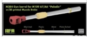 [사전 예약] RM2084 1/35 M284 Gun barrel for M109 A7/A6 Paladin w/3D printed Muzzle Brake