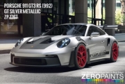 [사전 예약] ZP-1767 Porsche 911 GT3 RS (992) Paint 30ml GT Silver Metallic