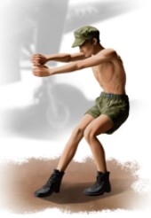 [사전 예약] F48077&nbsp;1/48 WWII U.S. Ground Crews on Pacific Islands