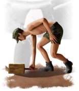 [사전 예약] F48079&nbsp;1/48 WWII U.S. Ground Crews on Pacific Islands