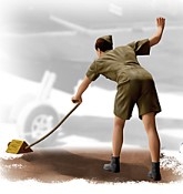 [사전 예약] F48085&nbsp;1/48 WWII U.S. Ground Crews on Pacific Islands