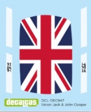 [사전 예약] DCL-DEC947 1/24 Union Jack and John Cooper for Mini Cooper 1.3