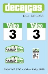 [사전 예약] DCL-DEC955 1/24 BMW M3 E30 Group A - Valeo Rallye 1988