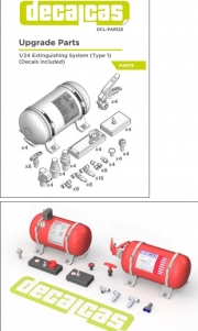 [사전 예약] DCL-PAR122 1/24 Extinguishing System - Type01 (4 units/each)