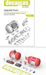 [사전 예약] DCL-PAR123 1/24 Extinguishing System - Type02 (4 units/each)