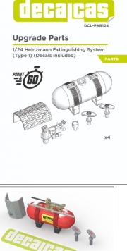 [사전 예약] DCL-PAR124 1/24 Heinzmann extinguisher (4 units/each)