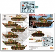 [사전 예약] AXT351043 1/35 9. Pz.Rgt. 25. Pz.Div. Panthers & Panzer IVs Jnojmo 1945