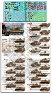 [사전 예약] AXT351056 1/35 1/35 SchPzAbt 506 Tiger Is Eastern Front 1943