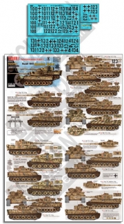 [사전 예약] AXT351063 1/35 1/35 SchPzAbt 503 Tiger Is Kursk 1943 Operation Citadel 1.K