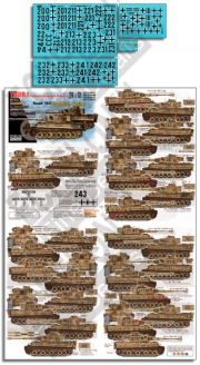 [사전 예약] AXT351064 1/35 1/35 SchPzAbt 503 Tiger Is Kursk 1943 Operation Citadel 2.K & St.