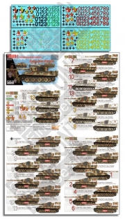 [사전 예약] AXT721056 1/72 1/72 SchPzAbt 506 Tiger Is Eastern Front 1943