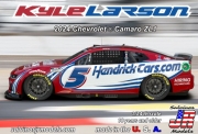 [사전 예약] SJM-2024KLM 1/24 Kyle Larson 2024 NASCAR Chevrolet Camaro ZL1 Race Car (Hendrick) (Ltd Prod)