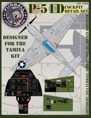 FUR48-096 1/48 P-51D COCOKPIT DETAIL SET