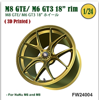 FW24004 1/24 M8 GTE/ M6 GT3 - BBS rim