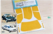 [사전 예약] ZD213 1/24 Window & light painting masks - Lexus LS400 / Toyota Celsior for Tamiya