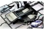 [사전 예약] ZC018 1/24 Carpet set - Lexus LFA - Light Grey