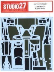 ST27-CD20015 1/20 MP4/5 Carbon decal for FUJIMI STUDIO27 【Carbon Decal】