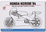 [사전 예약] HD02-0477 1/12 Honda NSR500 '84 Detail-UP Set For T (14121) （PE+Metal parts+Resin）