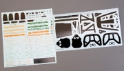 HD04-0198 1/24 Porsche 911 GT3 RS Decals (B)