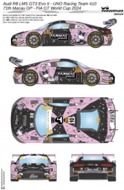 [사전 예약] 24109 1/24 Audi R8 LMS GT3 Evo II - UNO Racing Team #10 - 71th Macau G.P GT World Cup 2024
