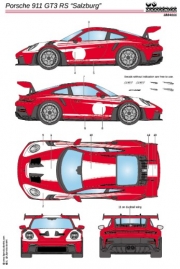 24111 1/24 Porsche 911 GT3 RS Salzburg